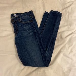 7 for all man kind skinny jeans